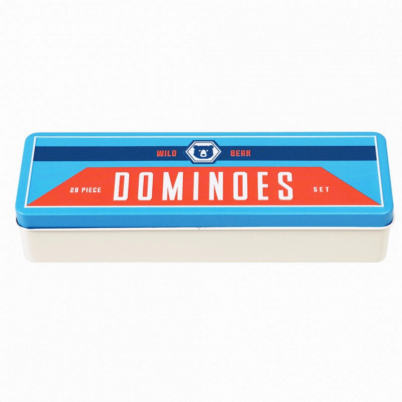 Rex Dominoes In A Tin - Wild Bear
