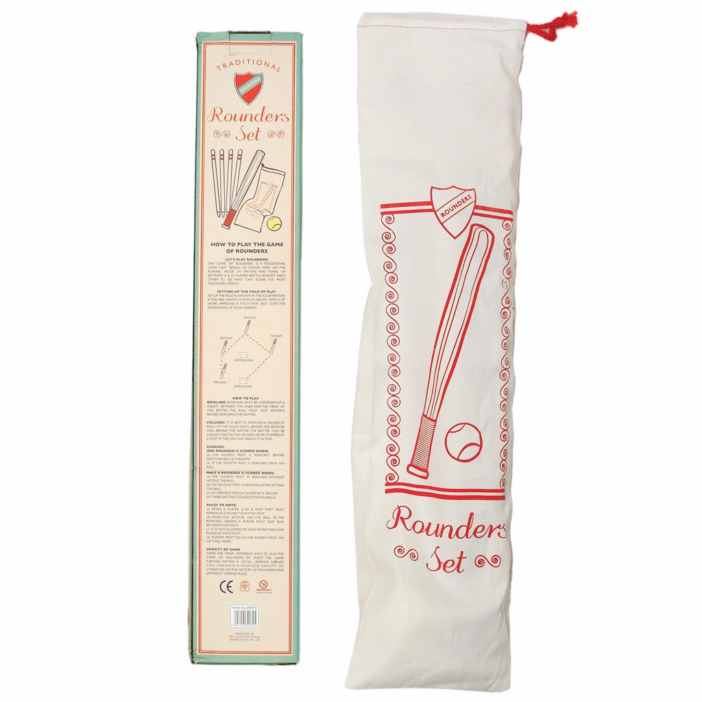Rex Traditional Wooden Rounders Set