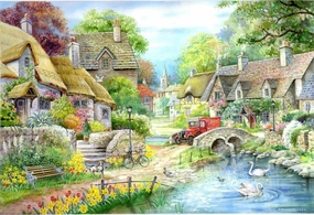 River Cottage - BIG 250 Piece Jigsaw Puzzle