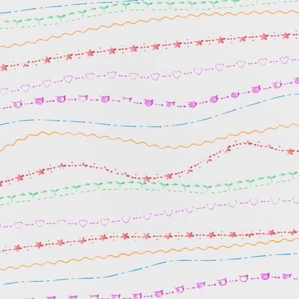 Roller Pattern Pens
