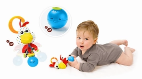 Rooster ''Shake me'' Rattle - Multicolour