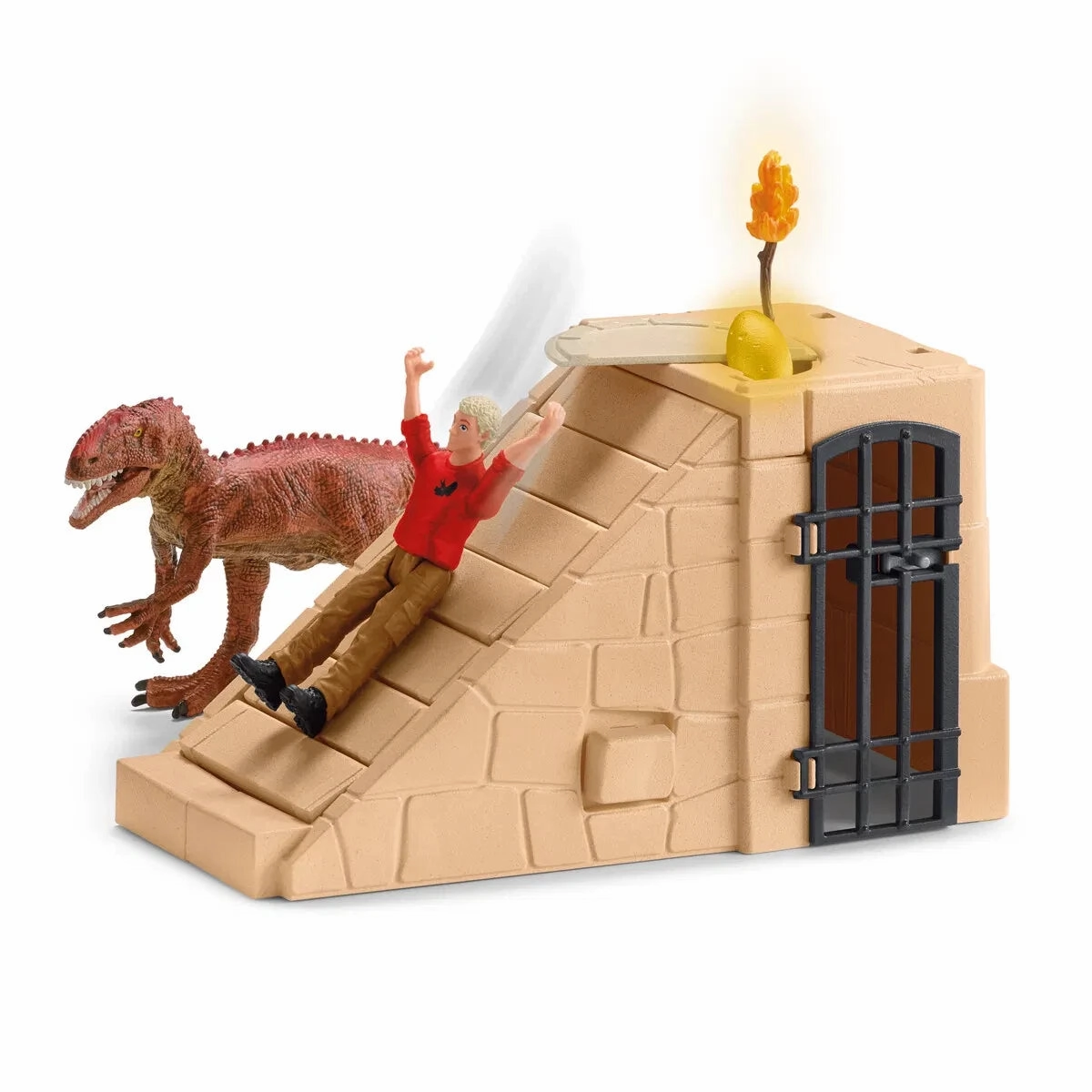 schleich? Capture of the Temple of Dino C Mega Set