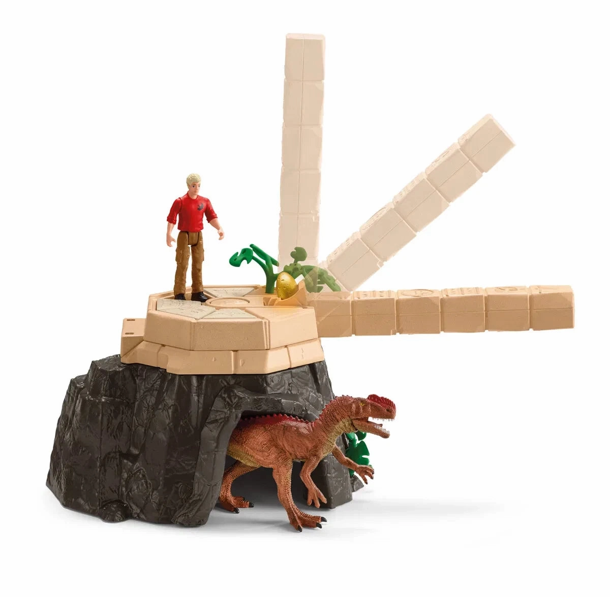 schleich? Capture of the Temple of Dino C Mega Set