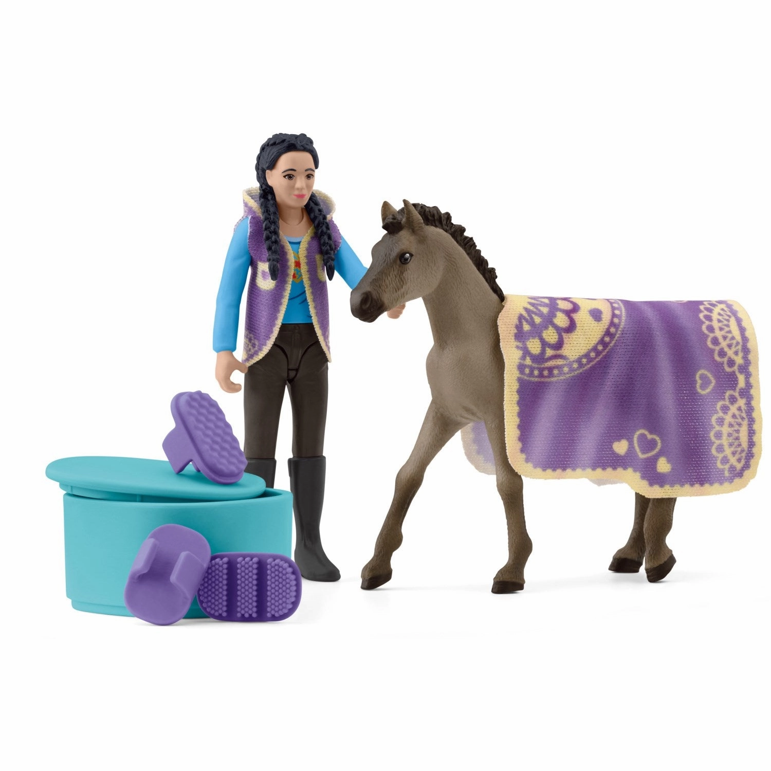 Schleich Pocket Set Beauty Set With Kim