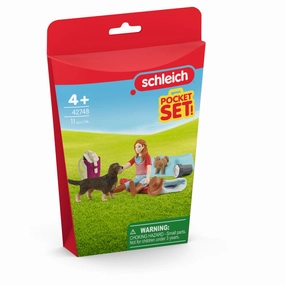 Schleich Pocket Set Overnight Stay With Hannah