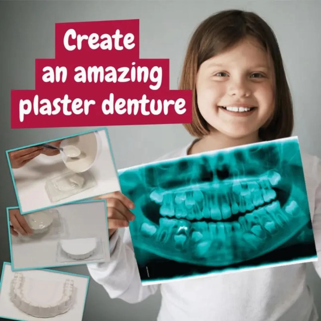 Science4you Dentist Kit for Kids, Doctors Kit with 10 activities, STEM Toys and Gifts