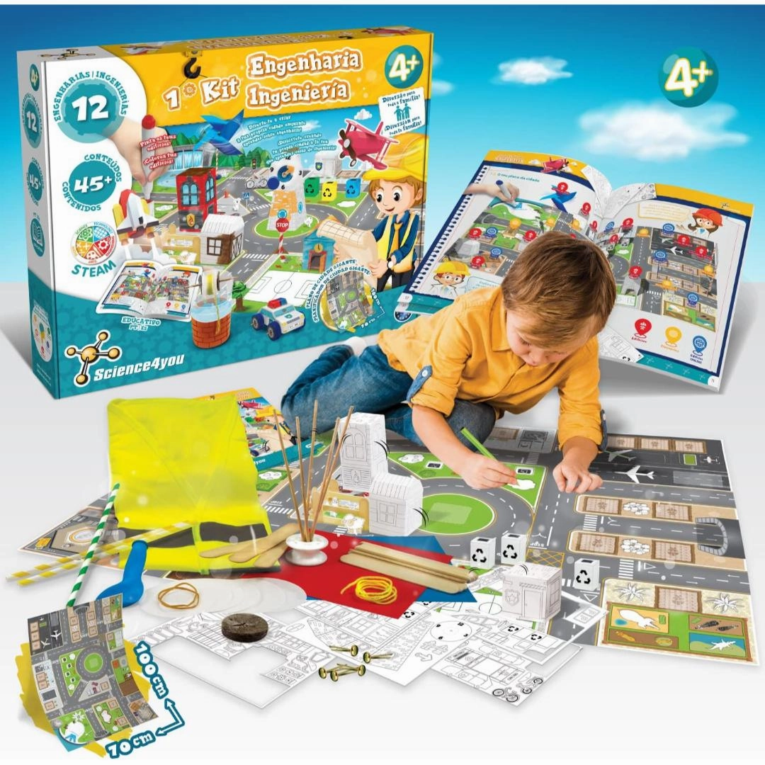 Science4you Engineering Kit Building and Craft Toy for Children