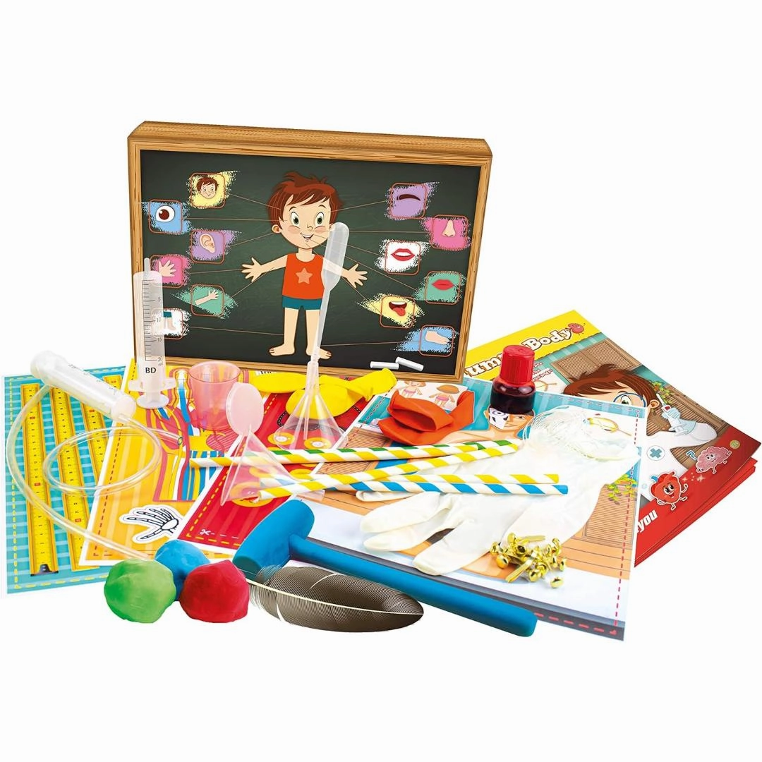 Science4you Human Body Science Set 15Activities For Kids, Discover Human Body, STEM Science Kit