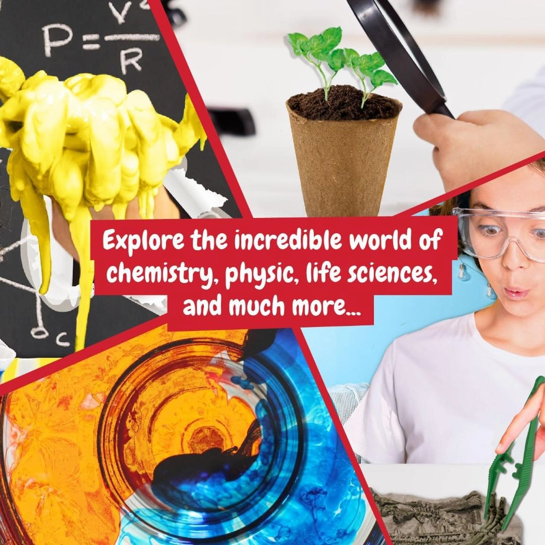 Science4you Science Lab for Kids - Make Your Own Chemistry Set, Educational Kit