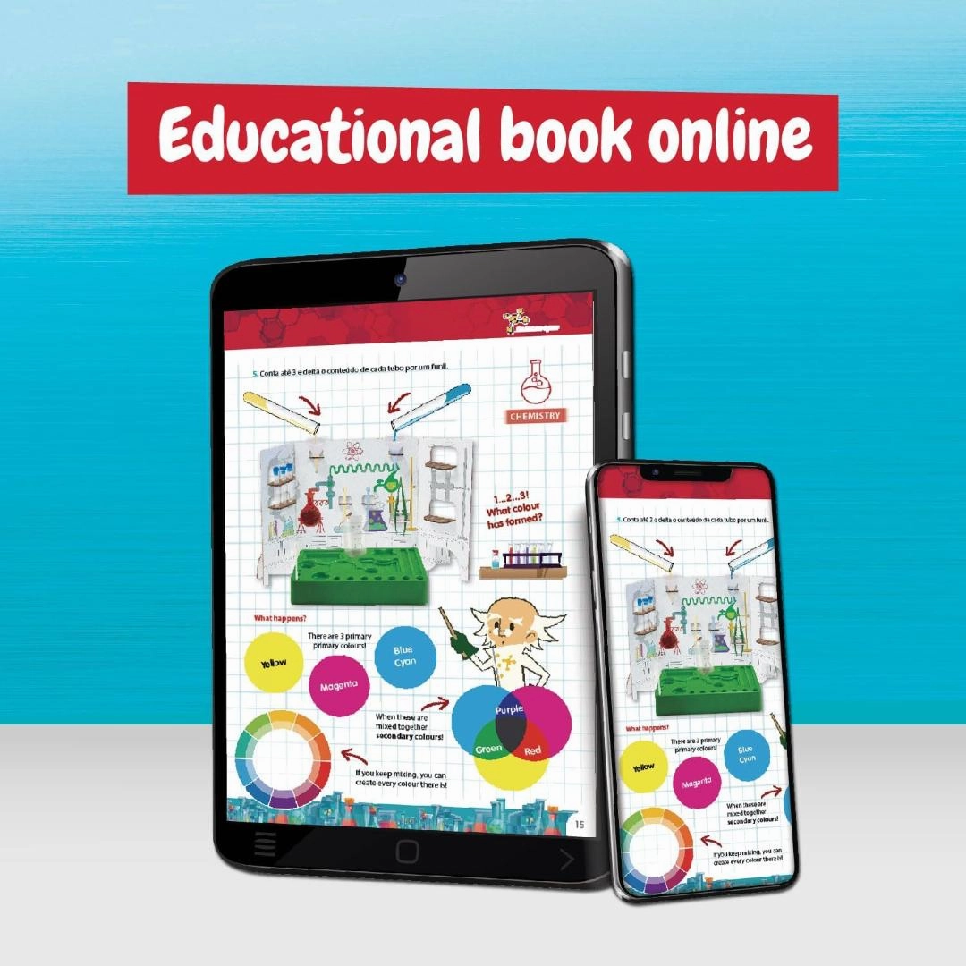 Science4you Science Lab for Kids - Make Your Own Chemistry Set, Educational Kit