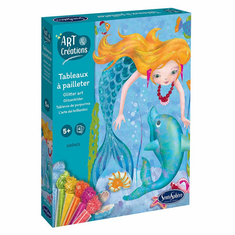 Sentosphre Art & Creations - Tableaux A Pailleter - Sirenes