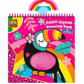 SES Creative Magic Sequins Coloring Book