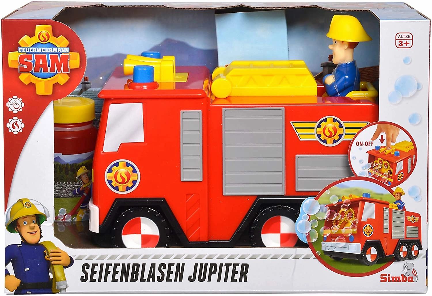 SIMBA - FIREMAN SAM BUBBLE JUPTIER