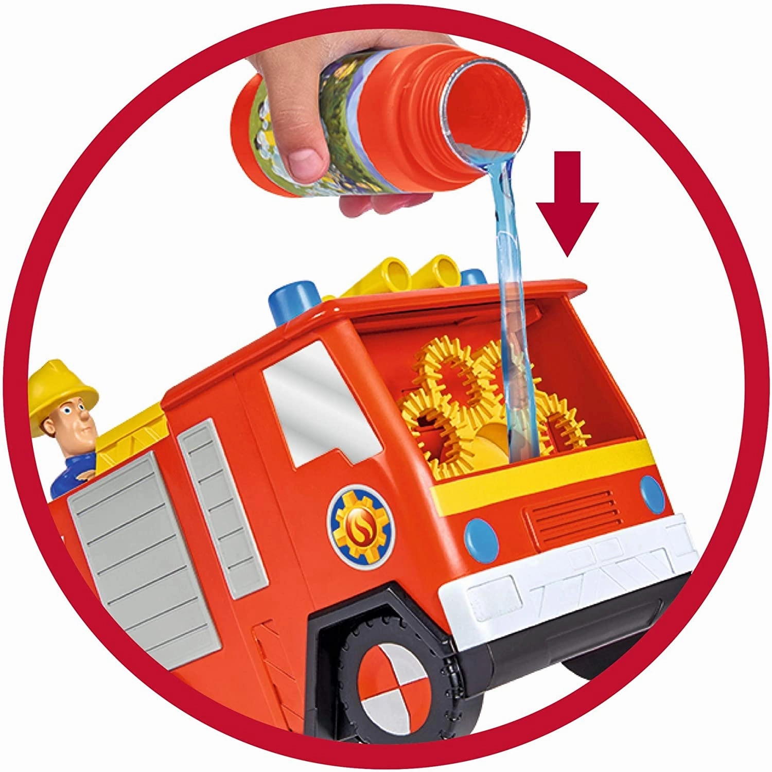 SIMBA - FIREMAN SAM BUBBLE JUPTIER