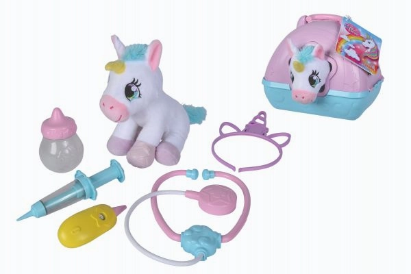Simba - Vet Case with Plush Unicorn