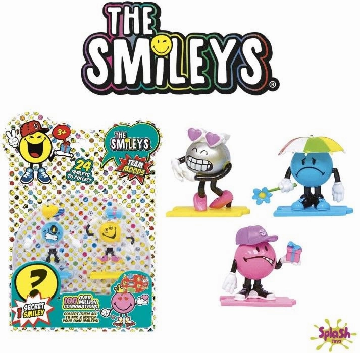 Smileys Characters S1 - 3 Pieces Pack