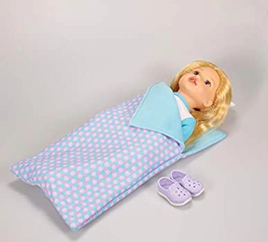 Soft-bodied girl doll C  Lilybeth sleepover set