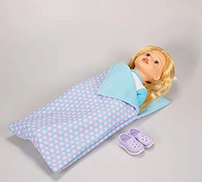 Soft-bodied girl doll C  Lilybeth sleepover set