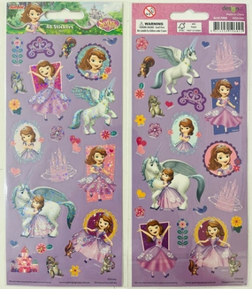 Sophia 1st Hollographic Stickers