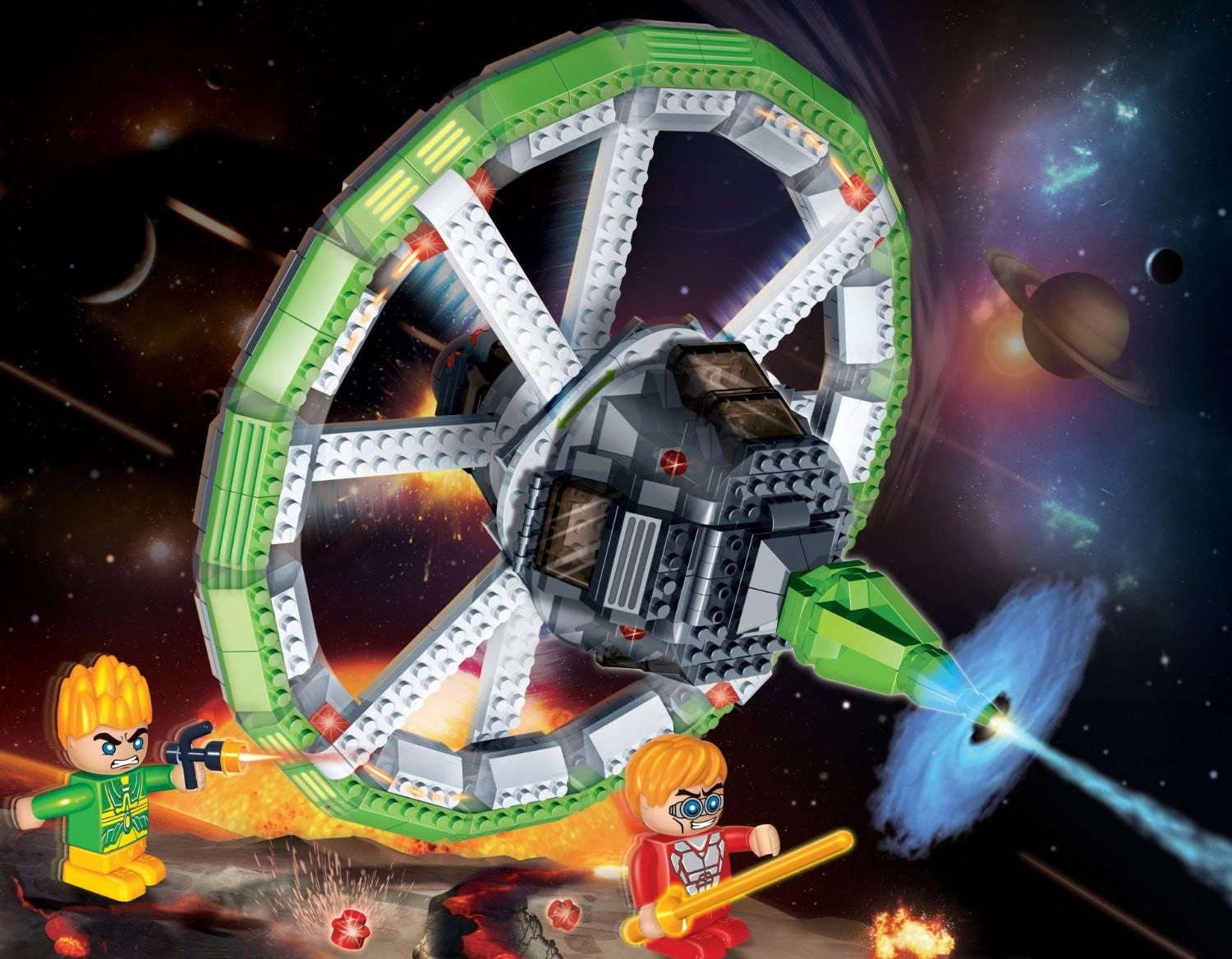 Space ship The Quriuz 6405 Banbao