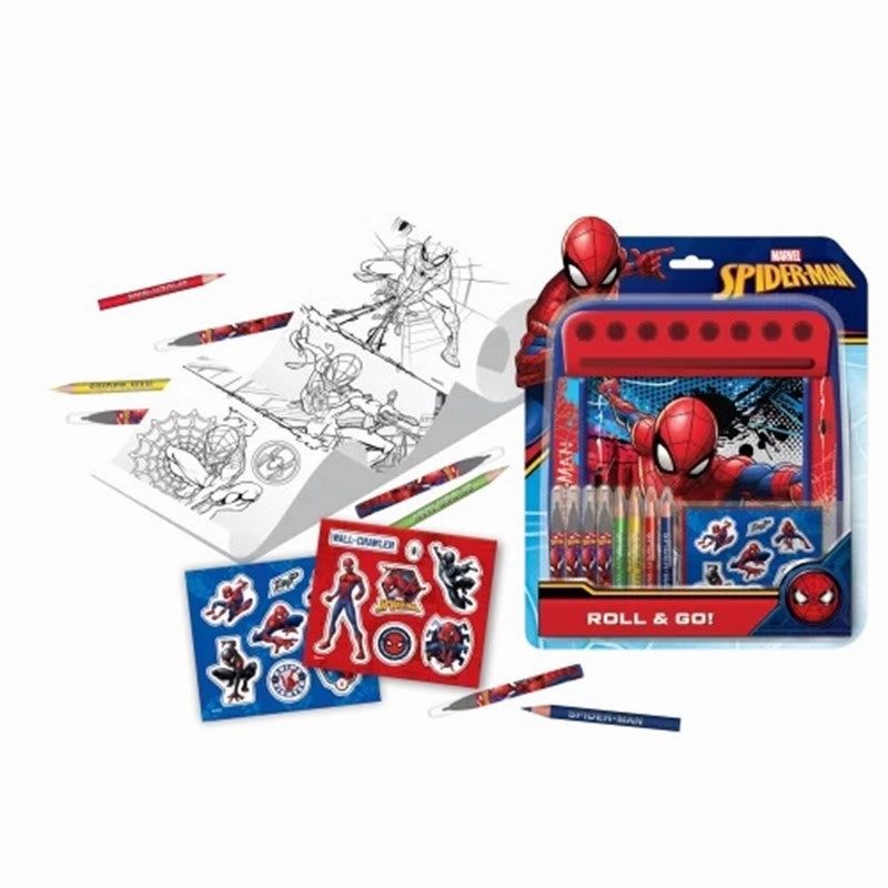Spider-Man - Roll And Go Coloring