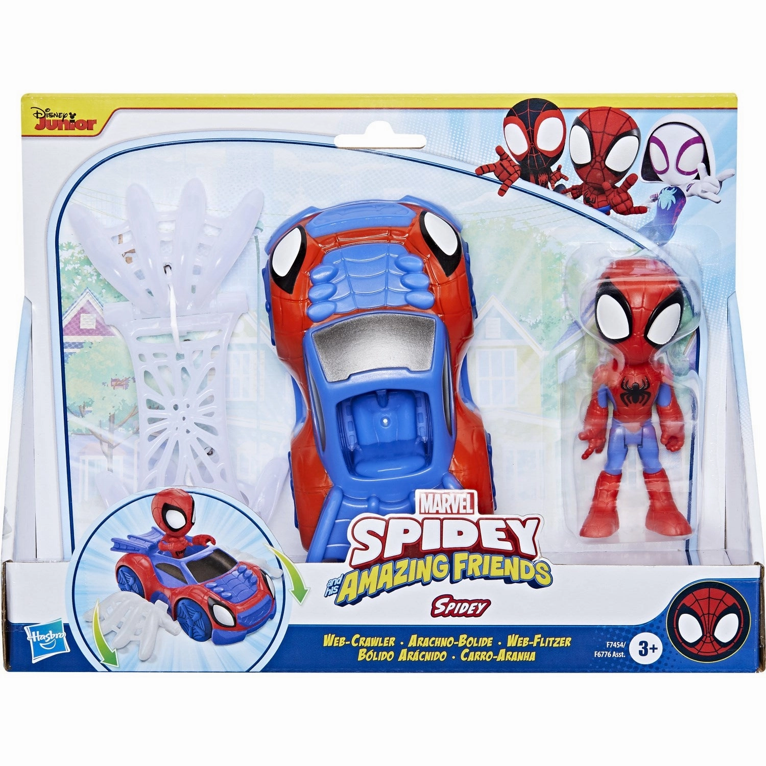 Spidey & Friends Vehicle & Figure Spidey 10 Cm