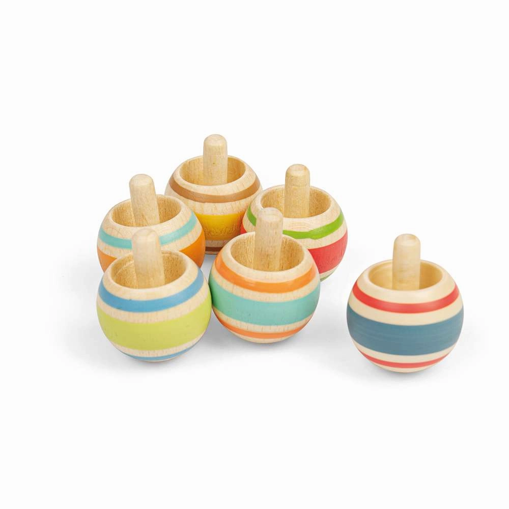 Spinning Tops (6 Pack)