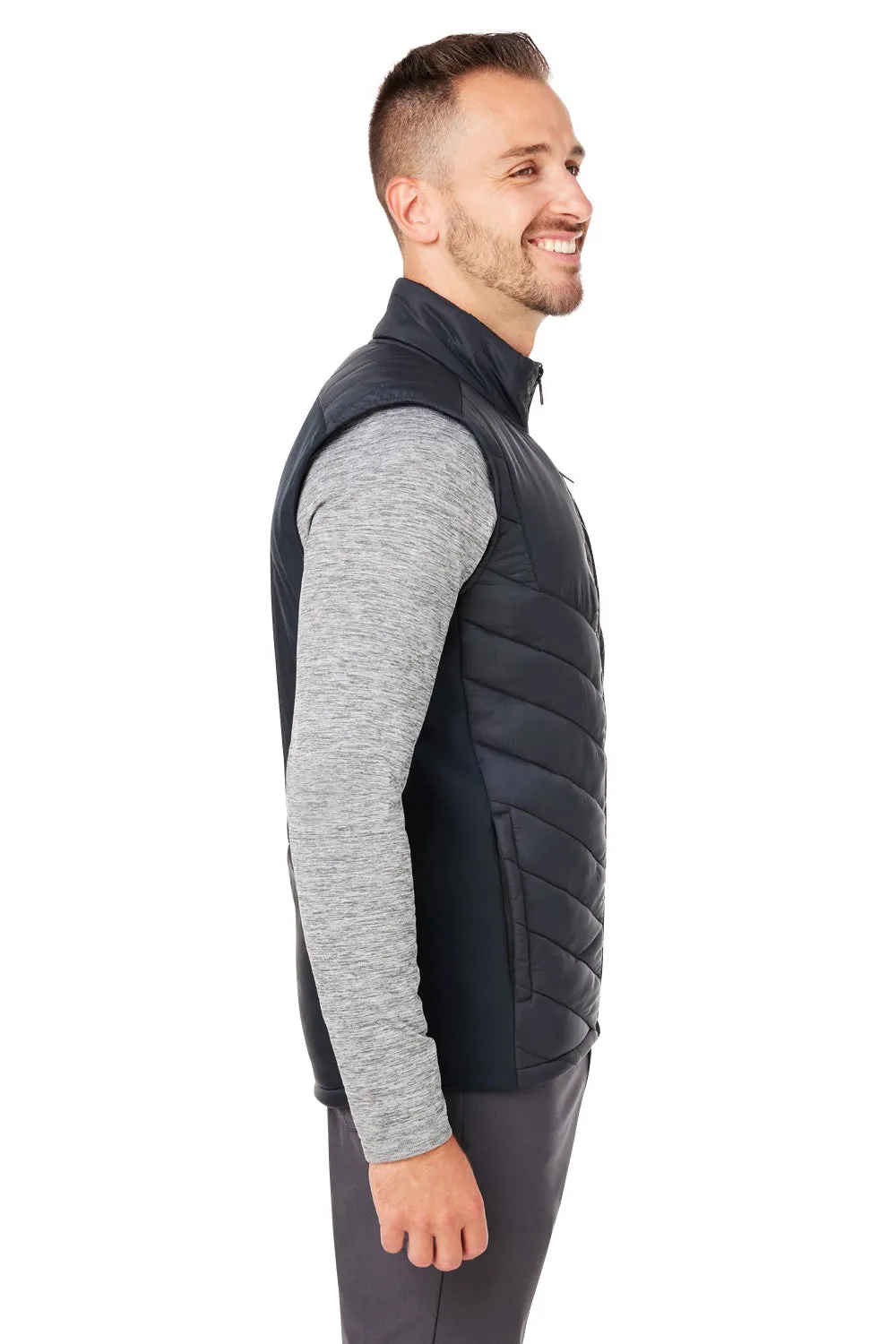 Spyder Mens Challenger Full Zip Vest - Black Clothing Spyder