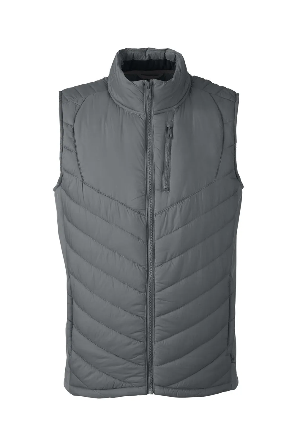 Spyder Mens Challenger Full Zip Vest - Polar Grey Clothing Spyder
