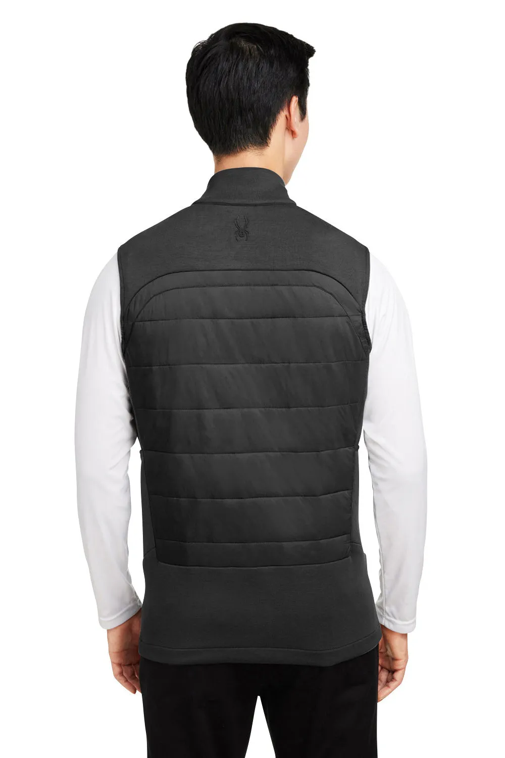 Spyder Mens Impact Full Zip Vest - Black