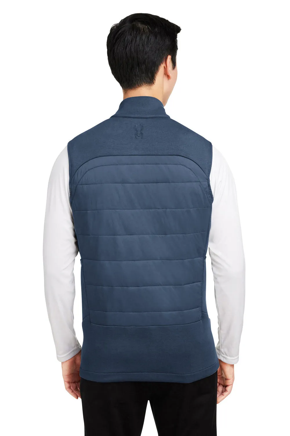Spyder Mens Impact Full Zip Vest - Frontier Blue Clothing Spyder