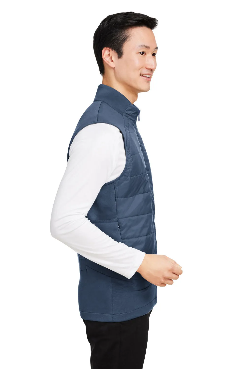 Spyder Mens Impact Full Zip Vest - Frontier Blue Clothing Spyder