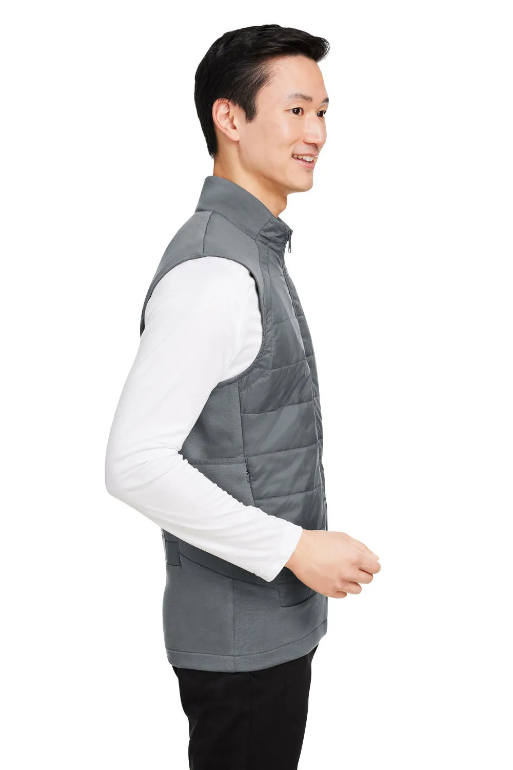 Spyder Mens Impact Full Zip Vest - Polar Grey Clothing Spyder