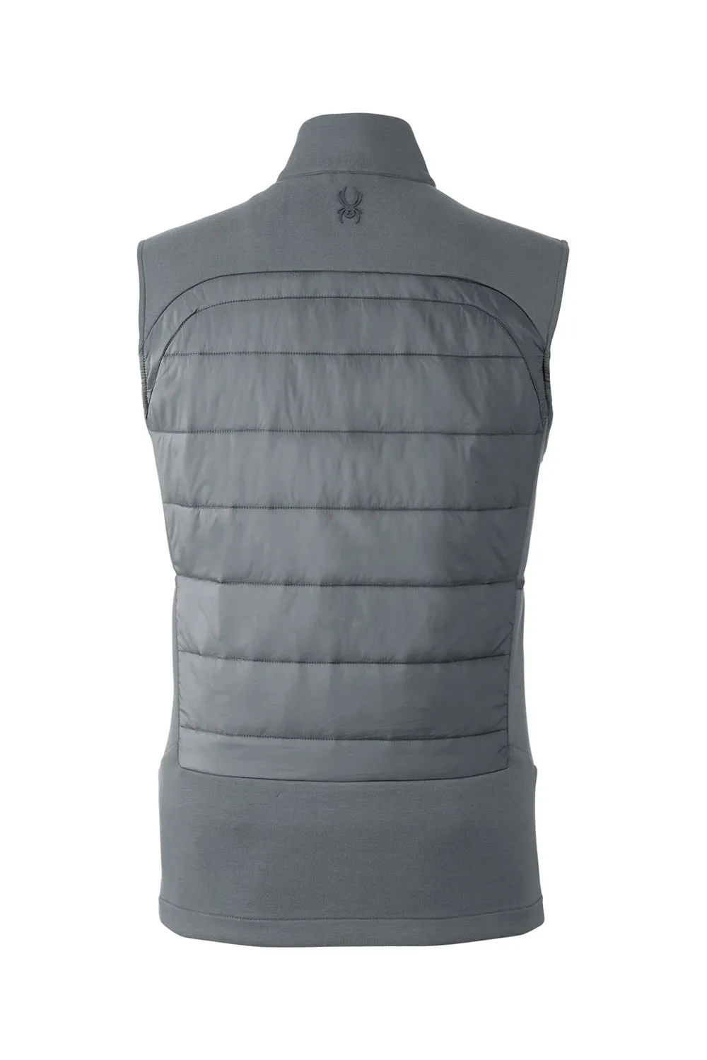 Spyder Mens Impact Full Zip Vest - Polar Grey Clothing Spyder