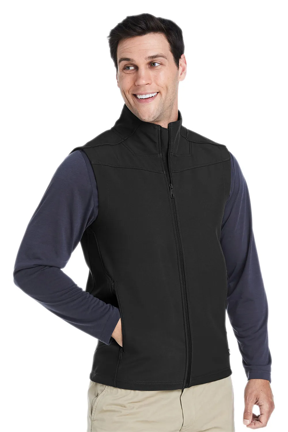 Spyder Mens Touring Full Zip Vest - Black Clothing Spyder