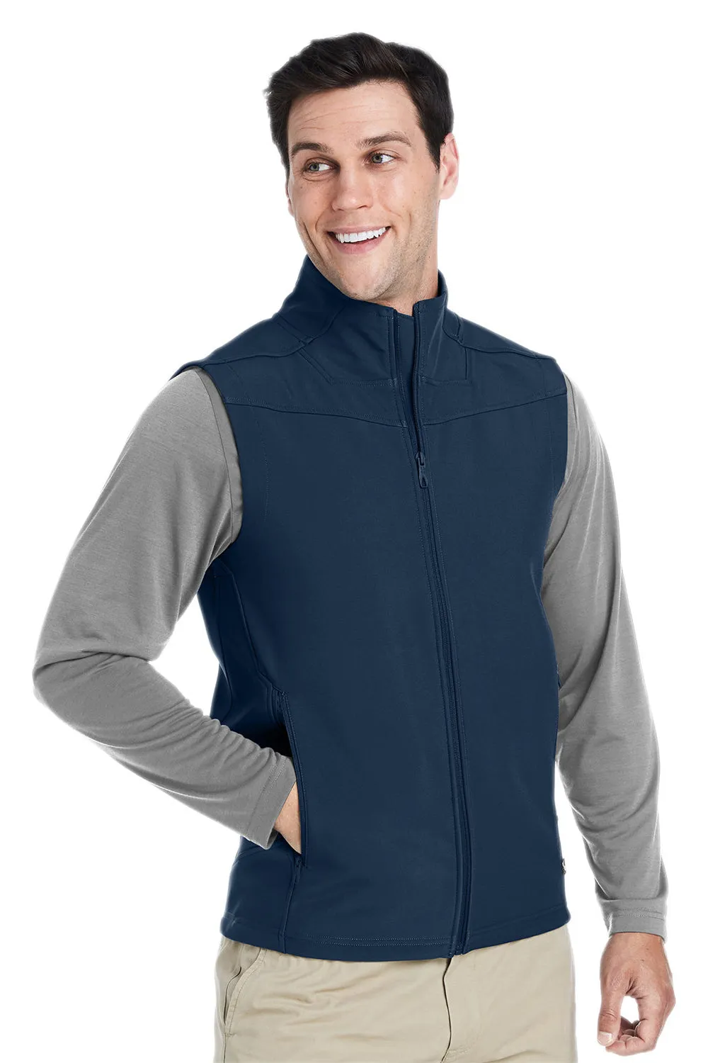Spyder Mens Touring Full Zip Vest - Frontier Blue Clothing Spyder