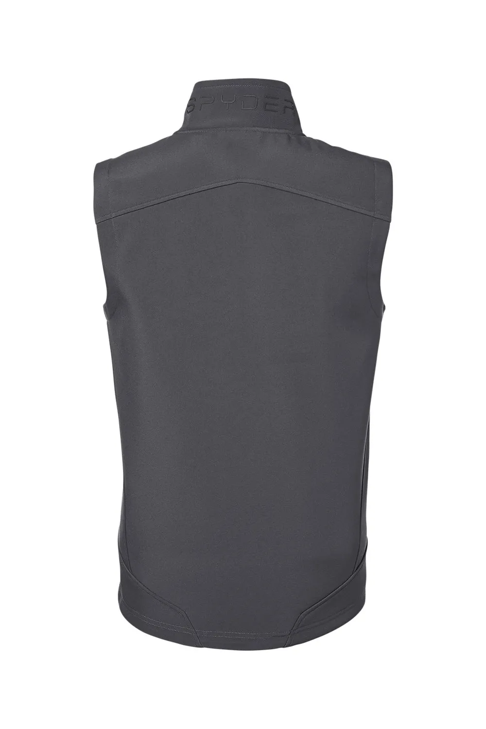 Spyder Mens Touring Full Zip Vest - Polar Grey Clothing Spyder