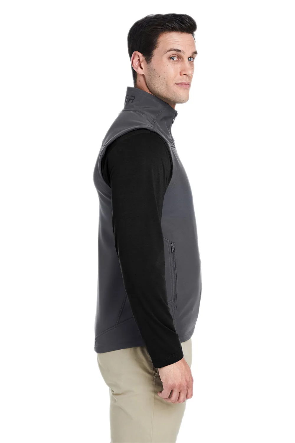 Spyder Mens Touring Full Zip Vest - Polar Grey Clothing Spyder