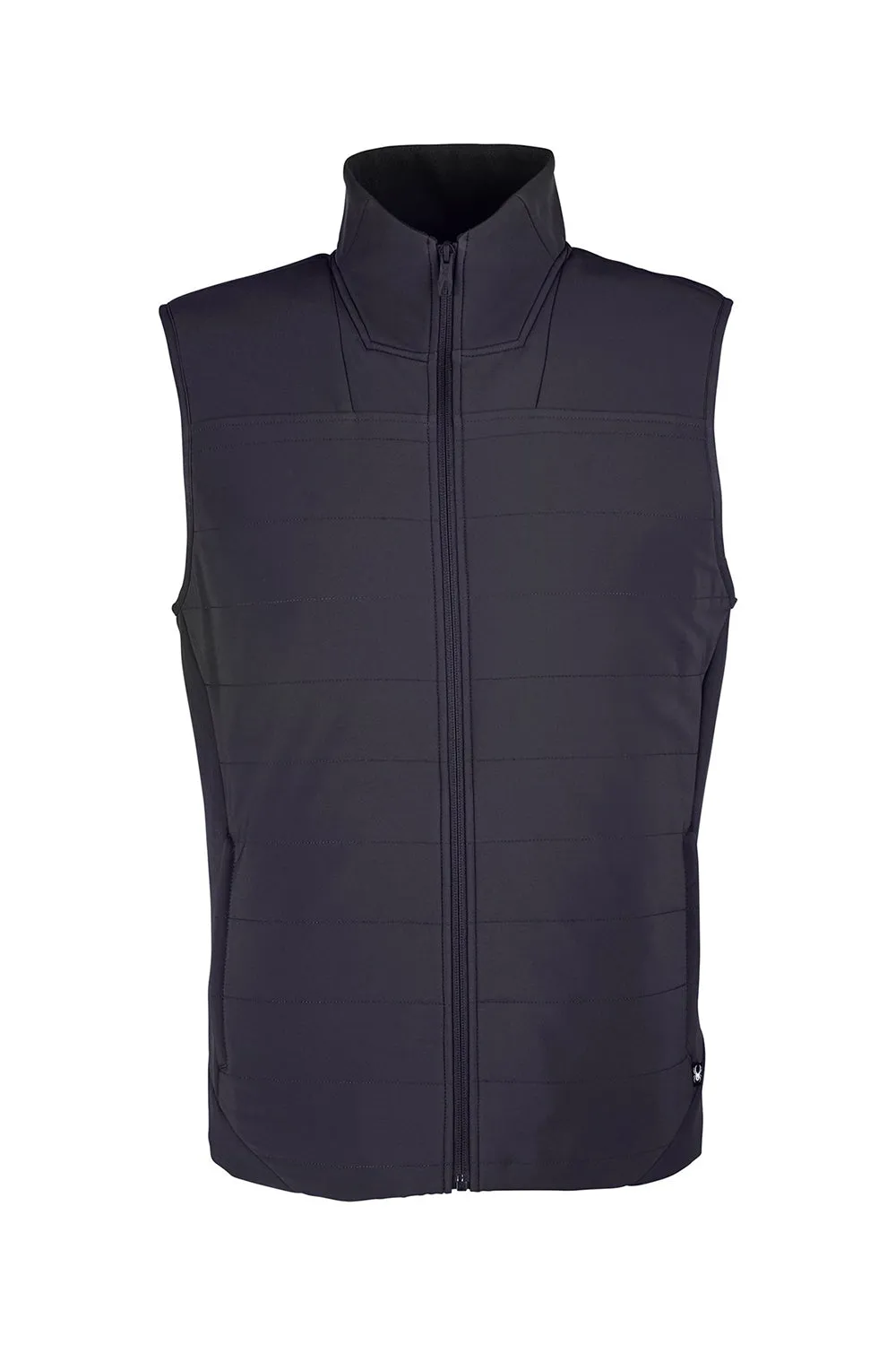Spyder Mens Transit Full Zip Vest - Black