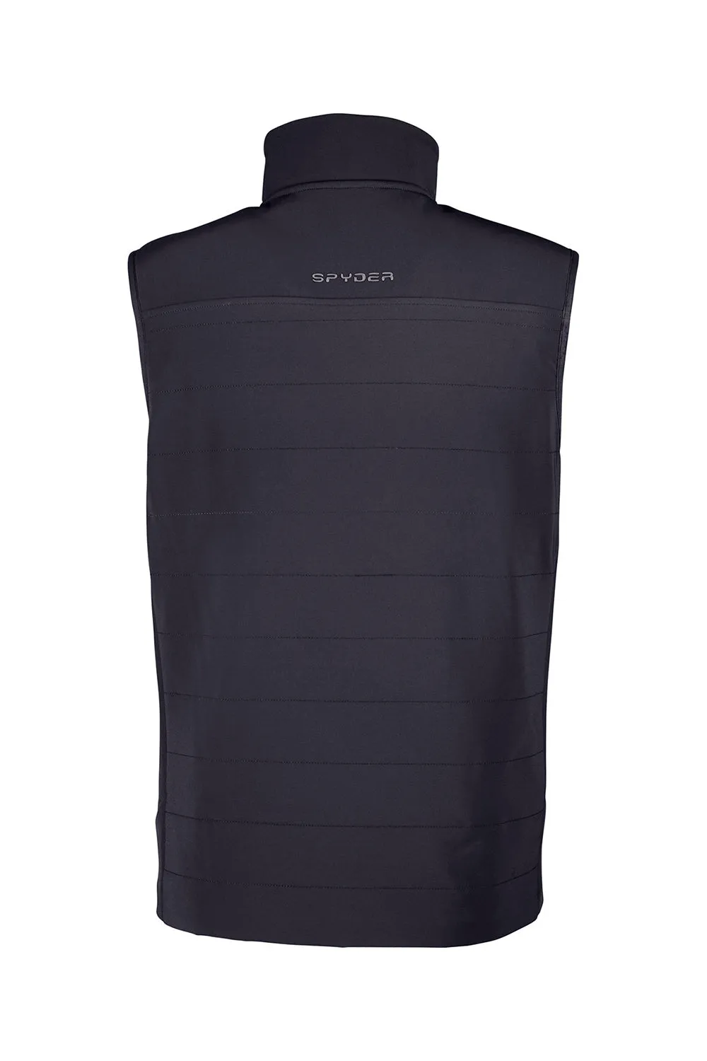 Spyder Mens Transit Full Zip Vest - Black