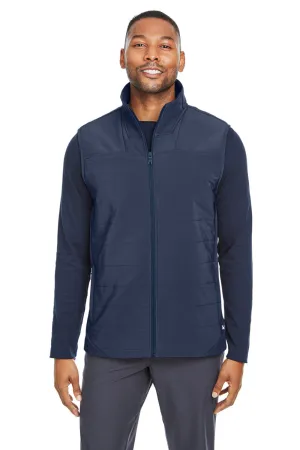 Spyder Mens Transit Full Zip Vest - Frontier Blue Clothing Spyder