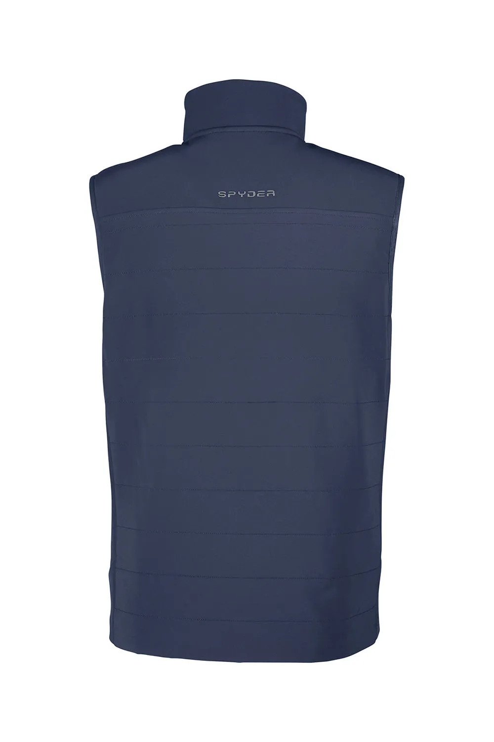 Spyder Mens Transit Full Zip Vest - Frontier Blue