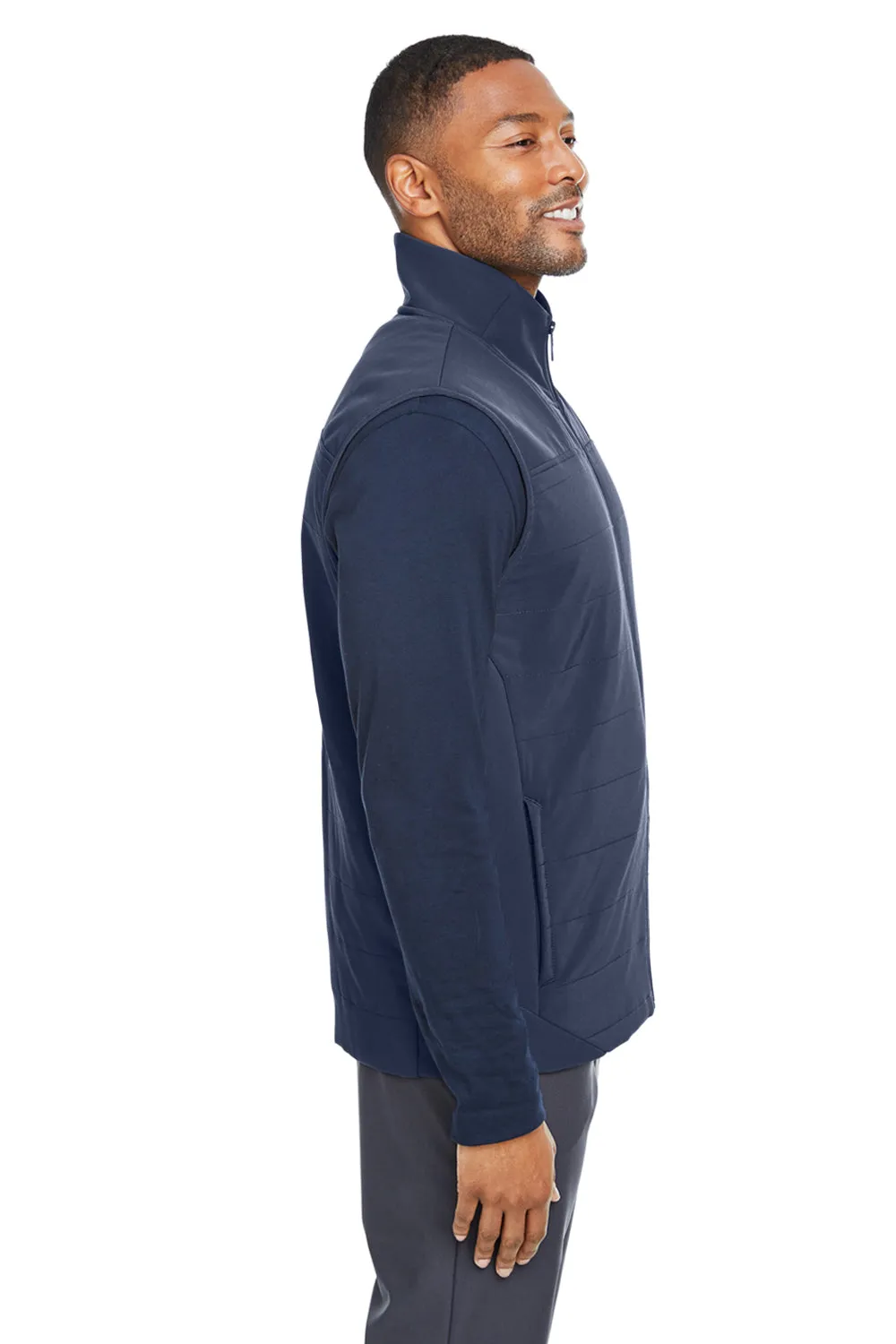 Spyder Mens Transit Full Zip Vest - Frontier Blue