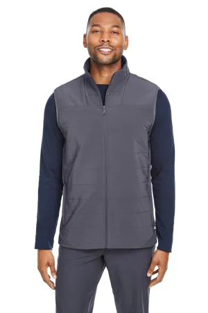 Spyder Mens Transit Full Zip Vest - Polar Grey Clothing Spyder