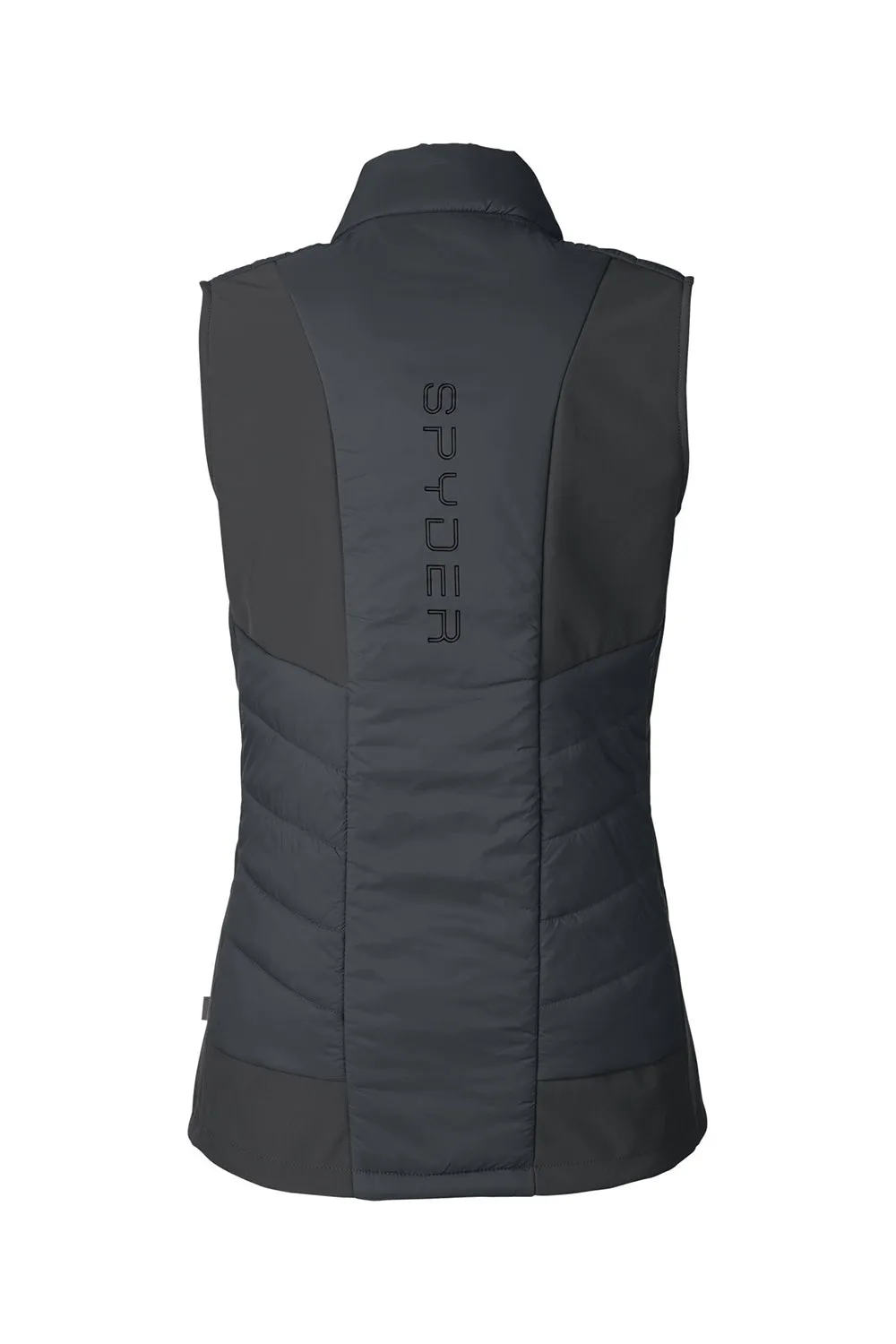 Spyder Womens Challenger Full Zip Vest - Black Clothing Spyder