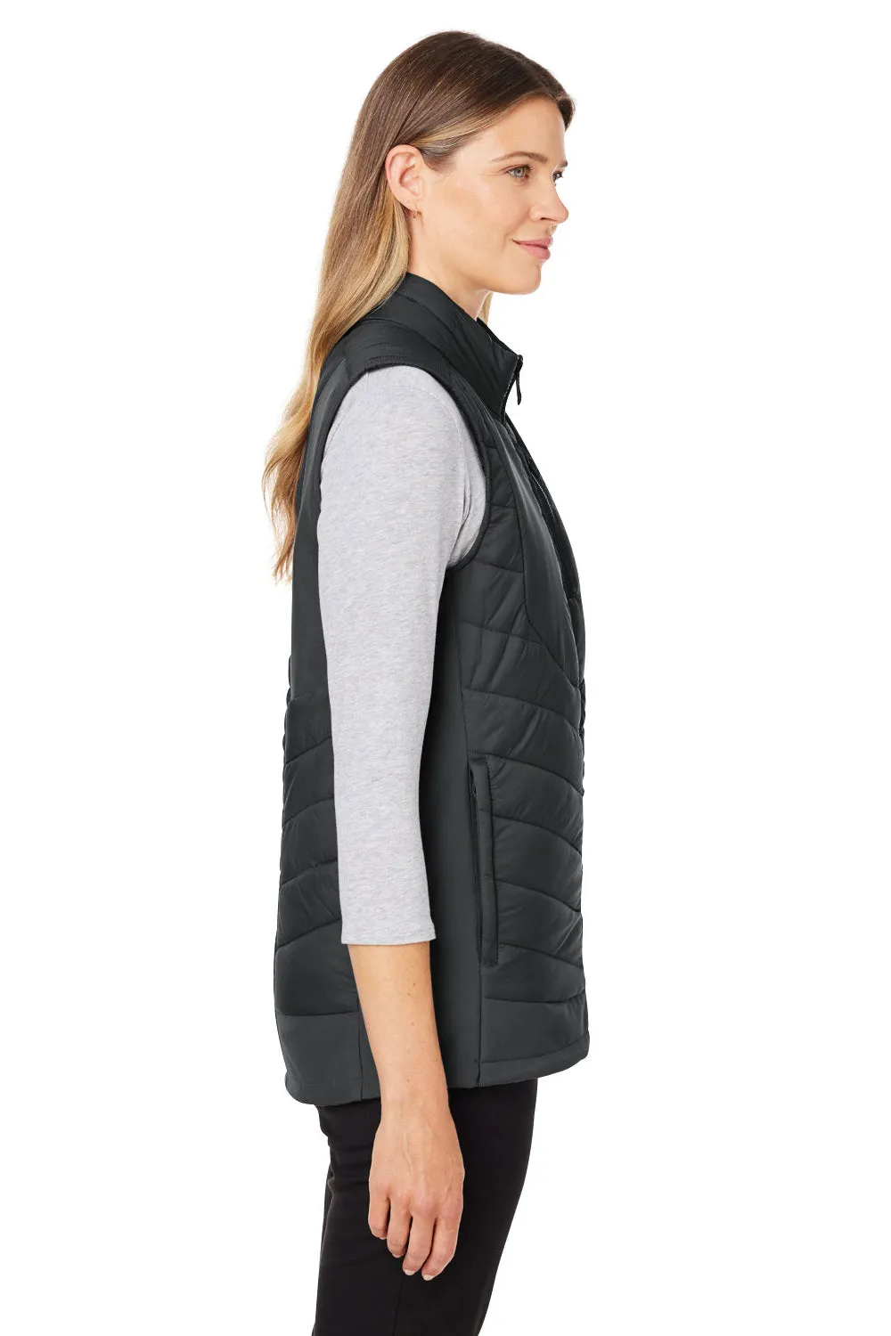 Spyder Womens Challenger Full Zip Vest - Black Clothing Spyder