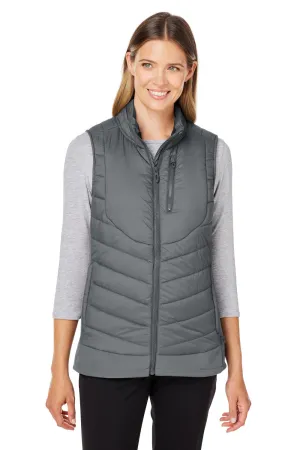 Spyder Womens Challenger Full Zip Vest - Polar Grey Clothing Spyder