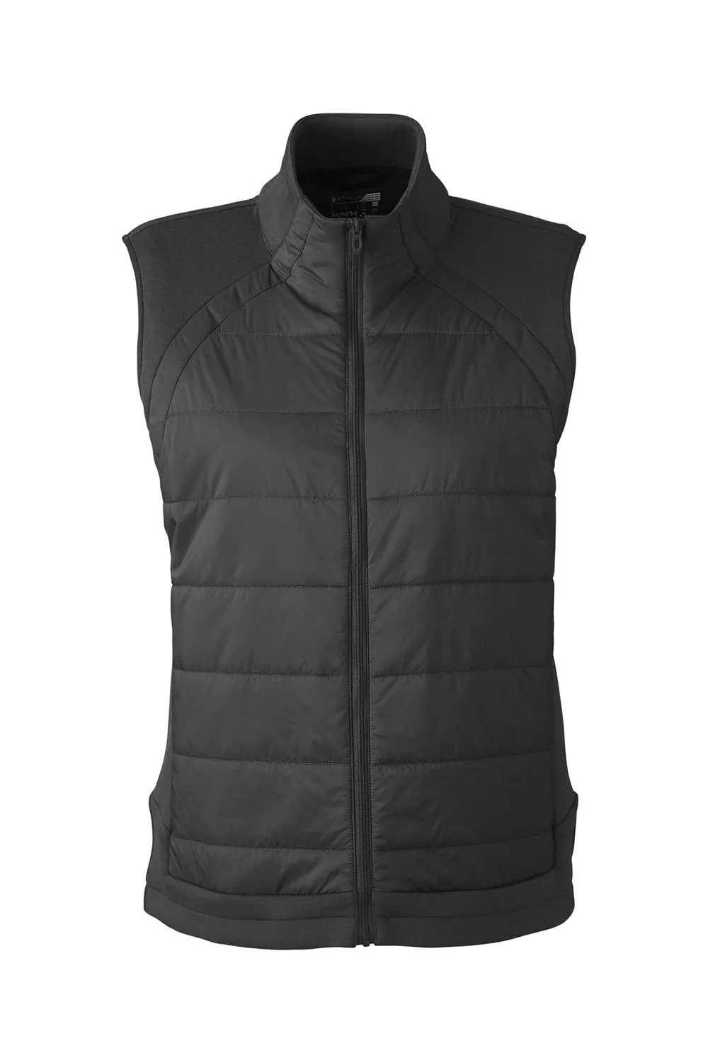 Spyder Womens Impact Full Zip Vest - Black Clothing Spyder