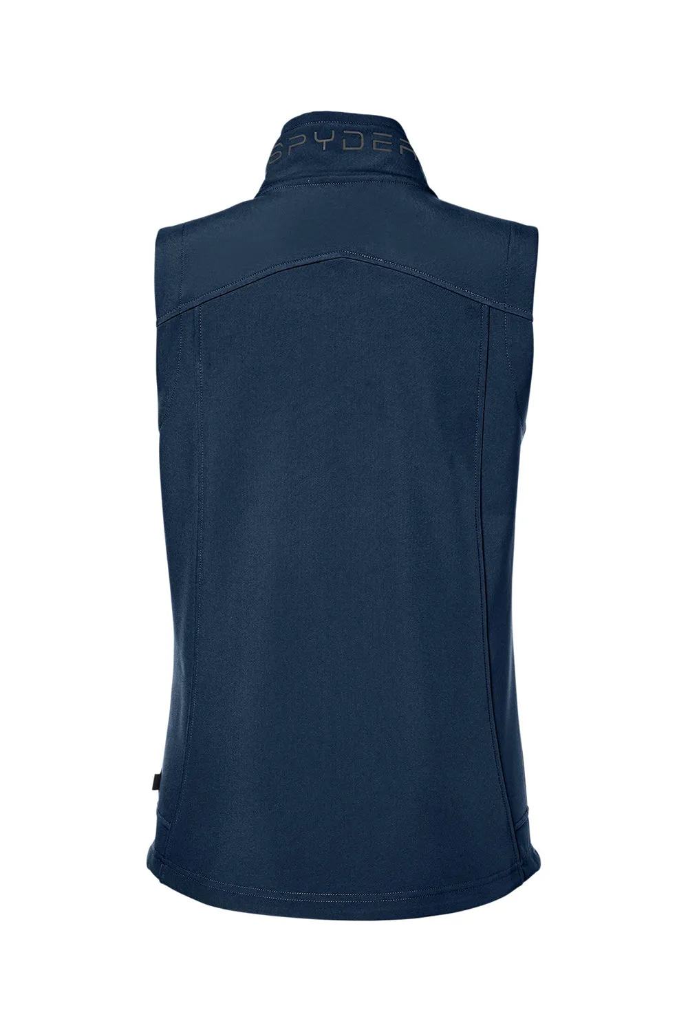 Spyder Womens Touring Full Zip Vest - Frontier Blue Clothing Spyder