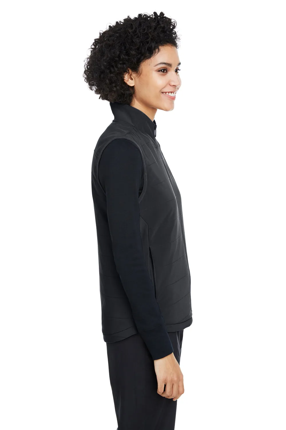 Spyder Womens Transit Full Zip Vest - Black Clothing Spyder